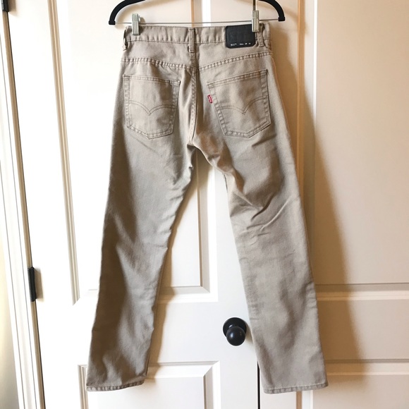 Like New Levi’s 511 Slim tan color jeans - Picture 2 of 8